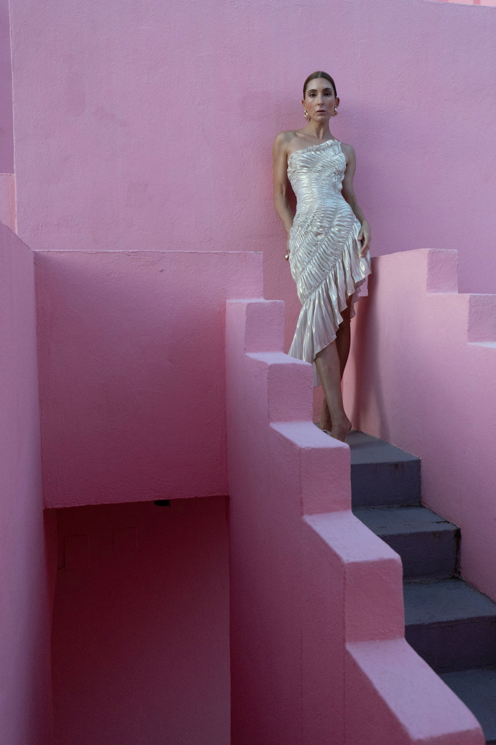 Impression Dress Metallic