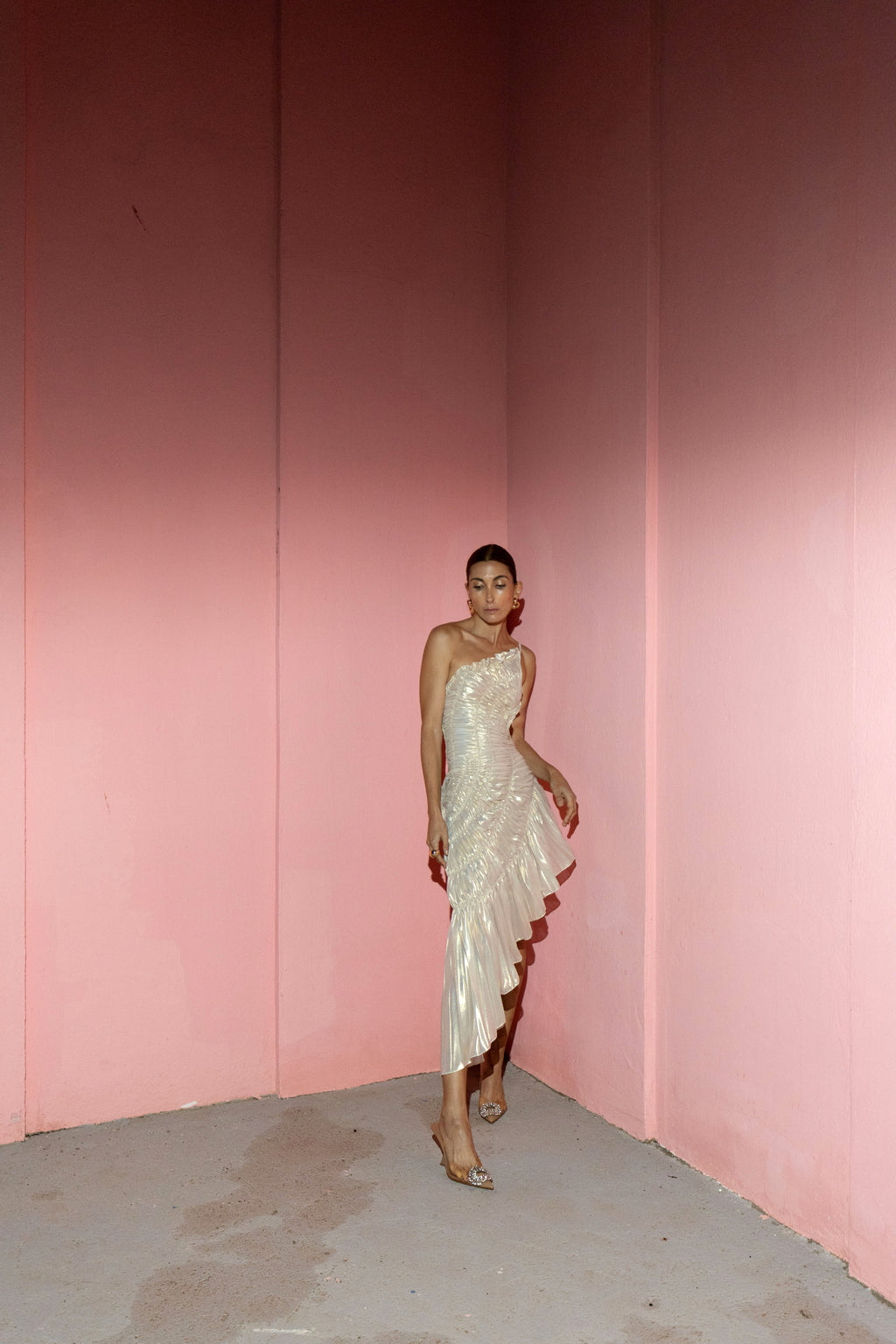 Impression Dress Metallic