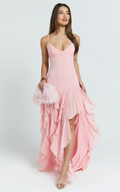 Sweetheart Neckline Bodycon Evening Gown