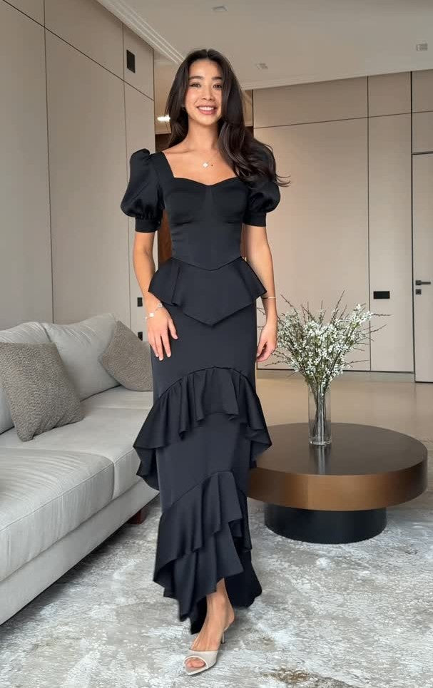 Sweetheart Neckline Corset Back Formal Gown