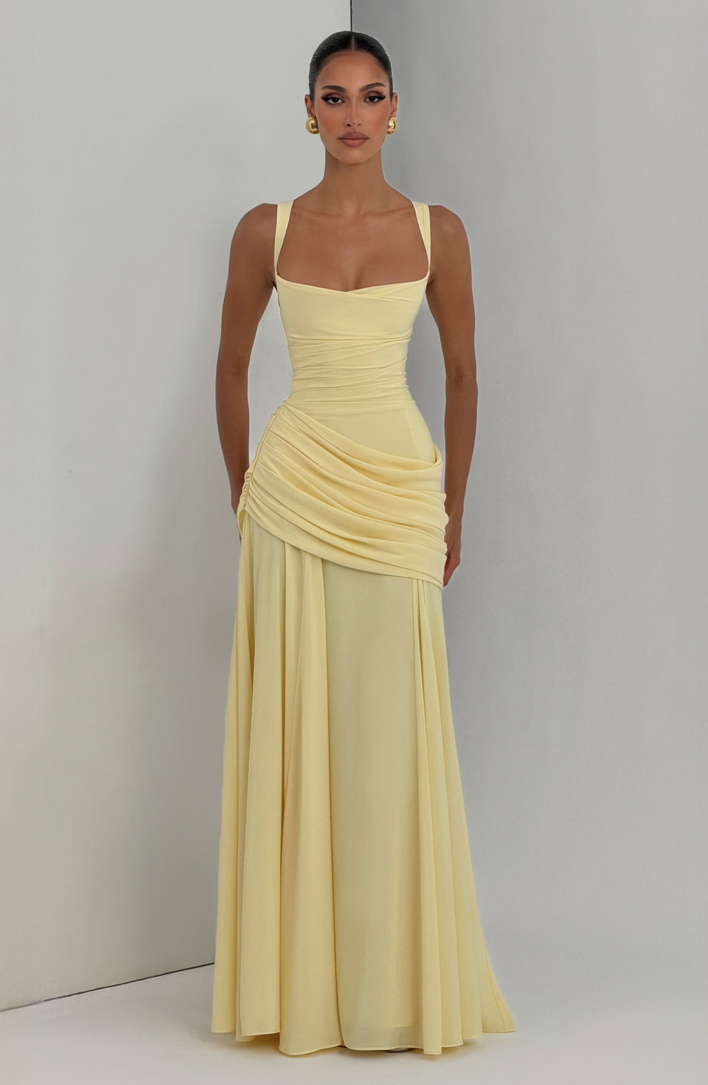 Sura Maxi Dress - Lemon