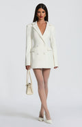 Long Sleeve Long Professional Style Button Coat Dress