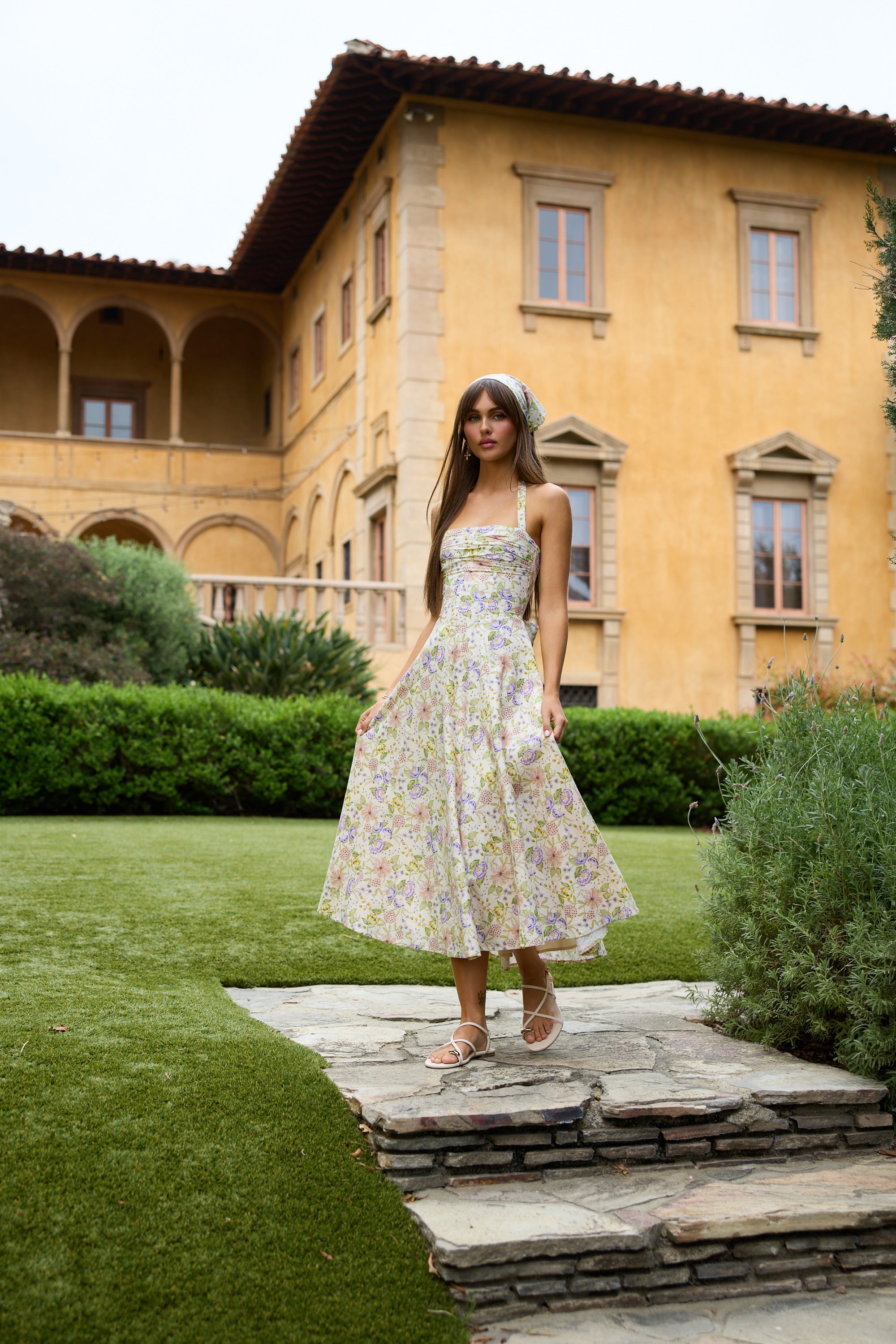 The Amora Dress in Cordoba Print