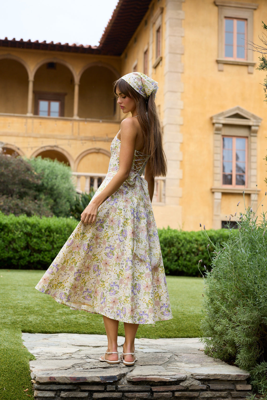 The Amora Dress in Cordoba Print