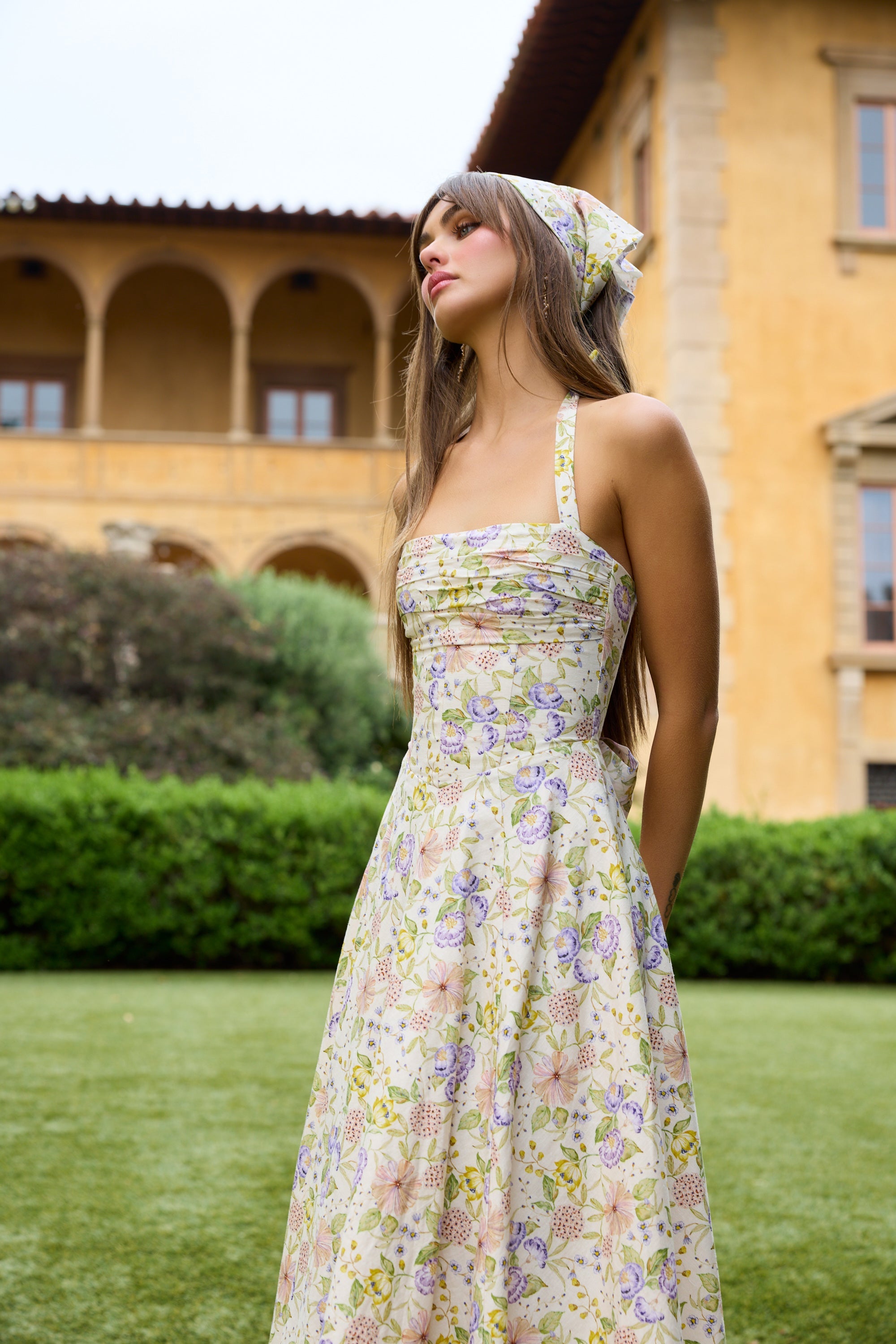 The Amora Dress in Cordoba Print