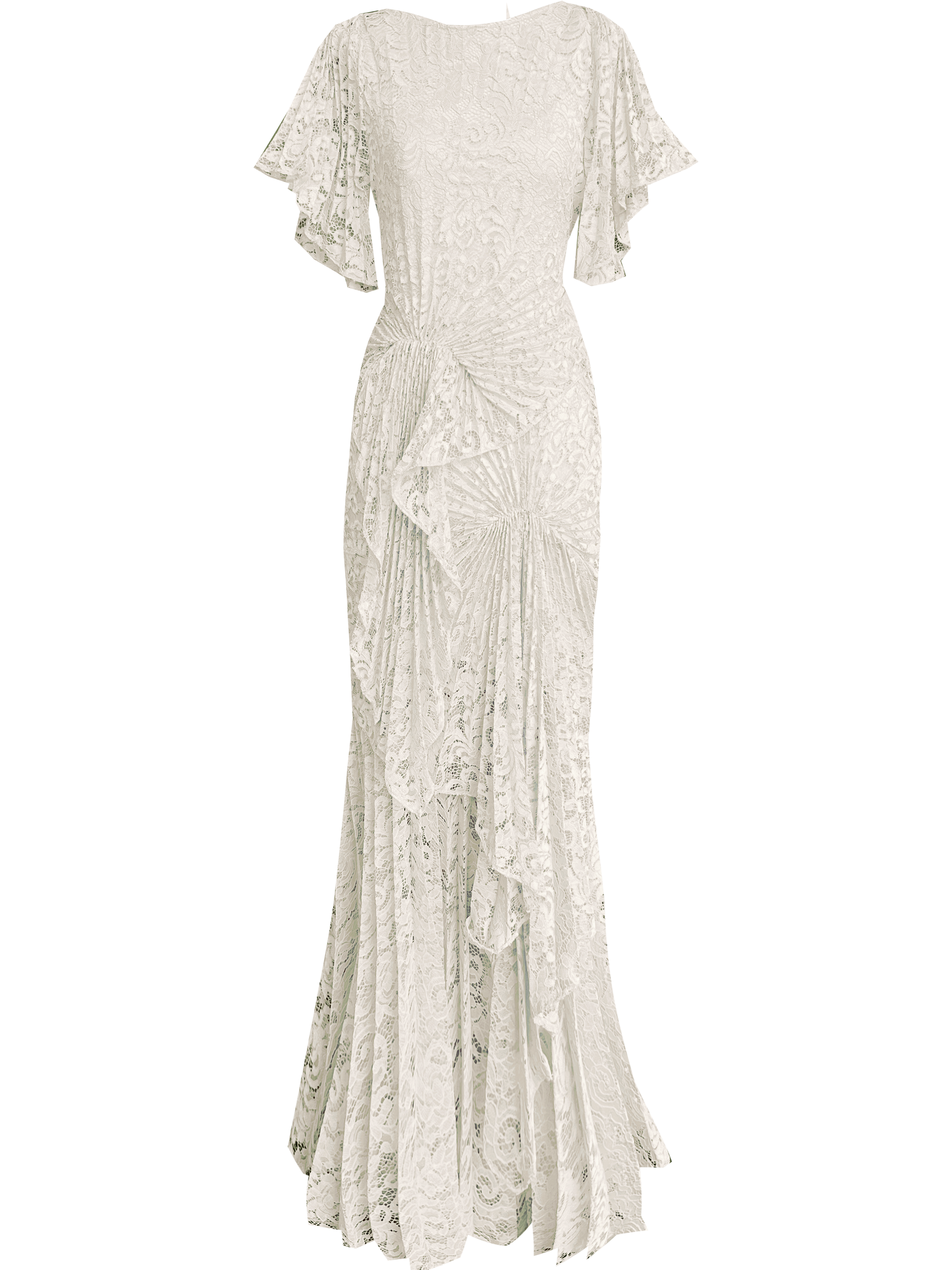 Cascade Dress Floor Length