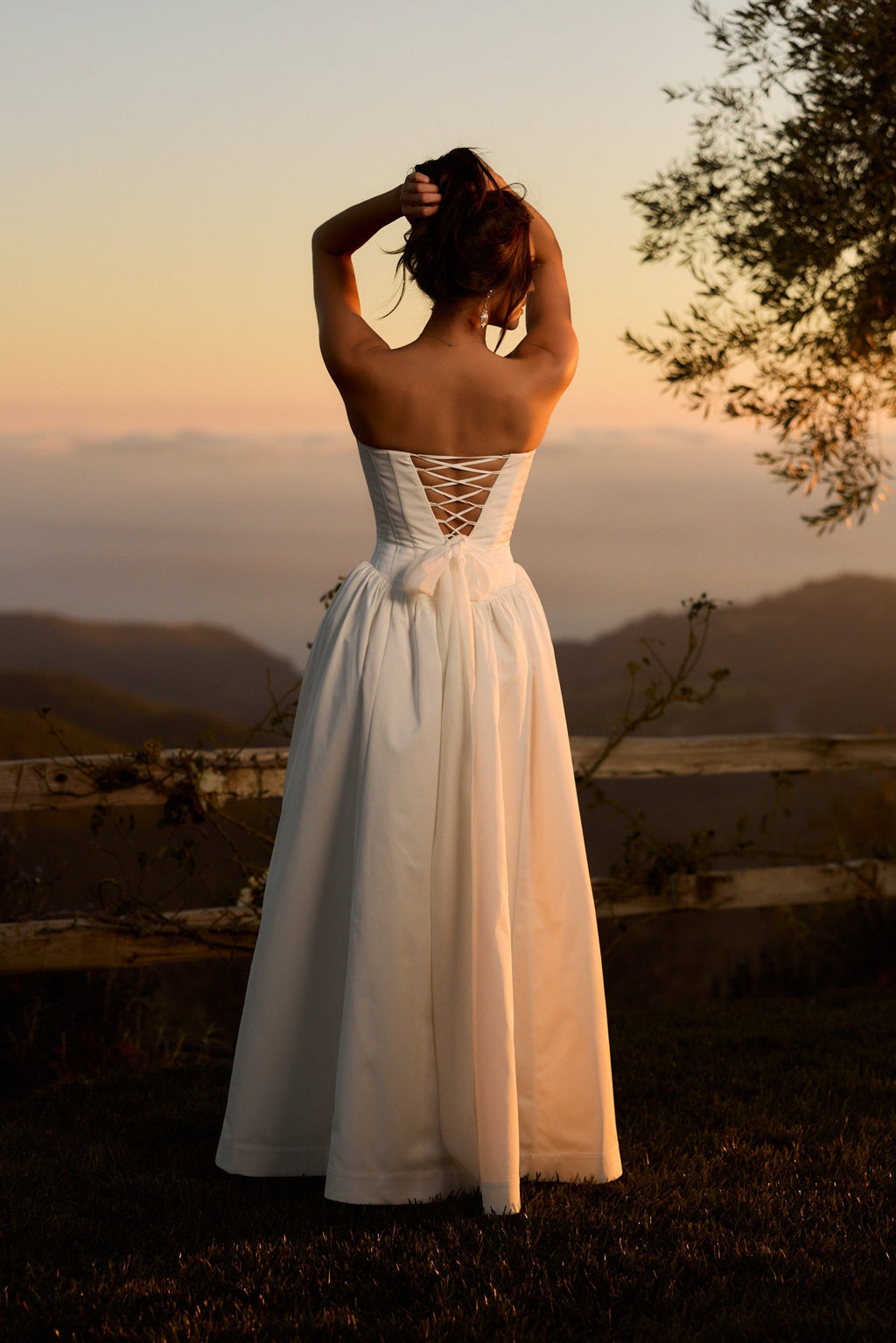 The Clara Gown in White