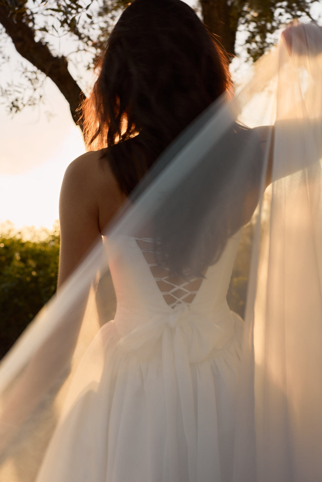 The Clara Gown in White