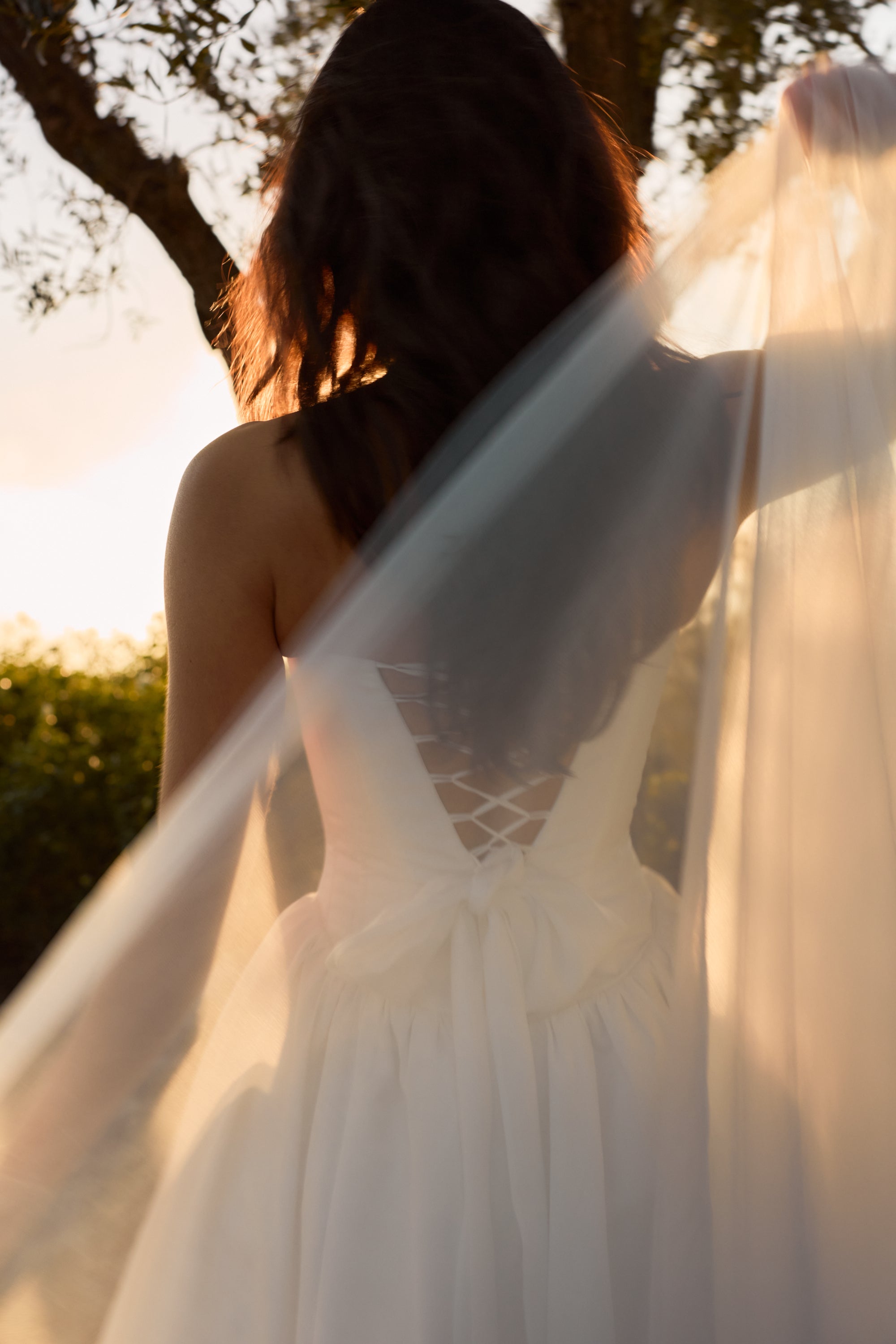 The Clara Gown in White