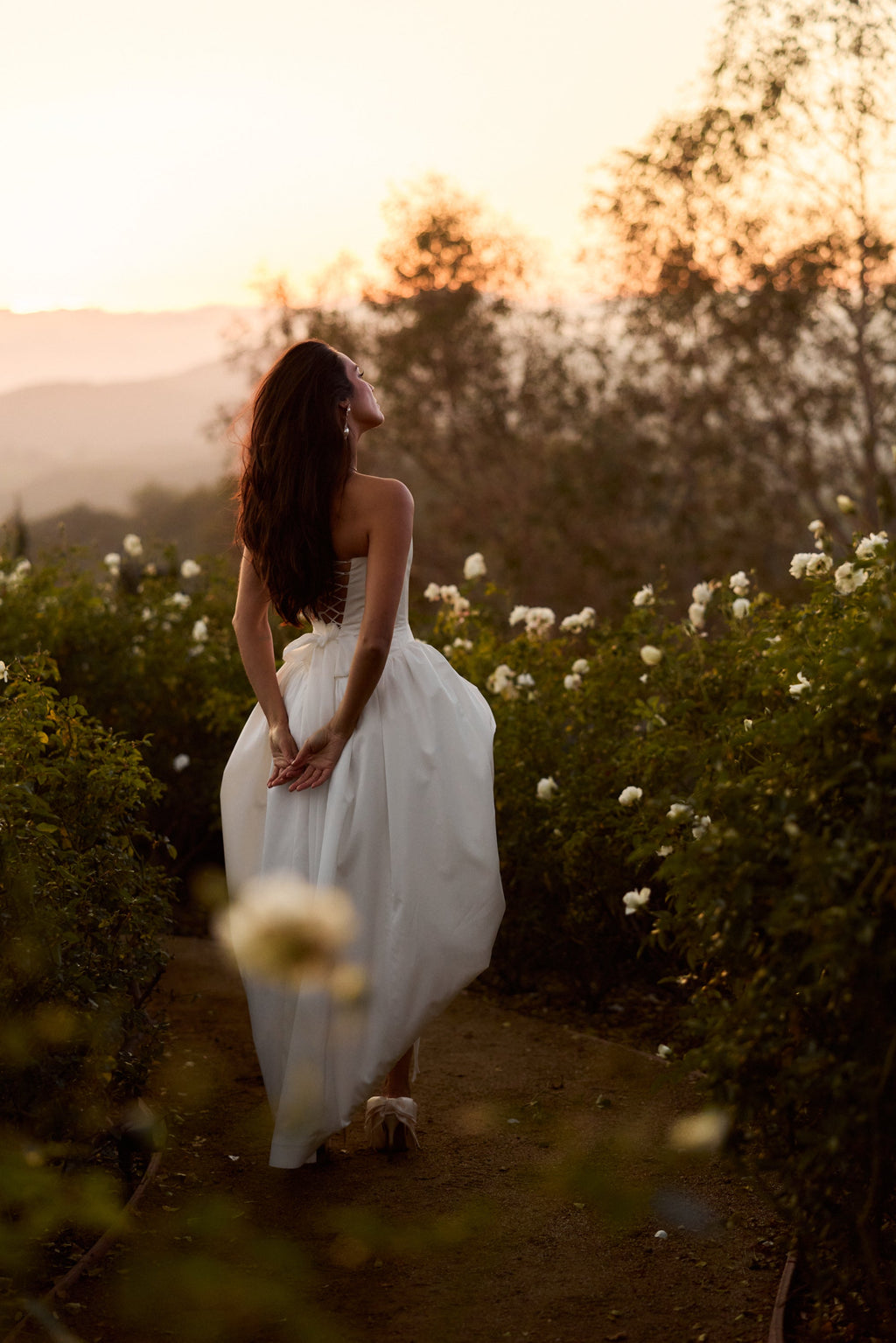 The Clara Gown in White