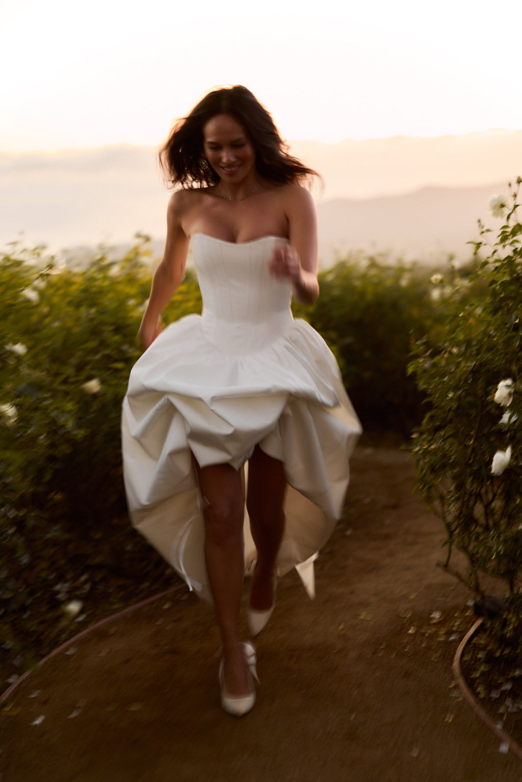 The Clara Gown in White