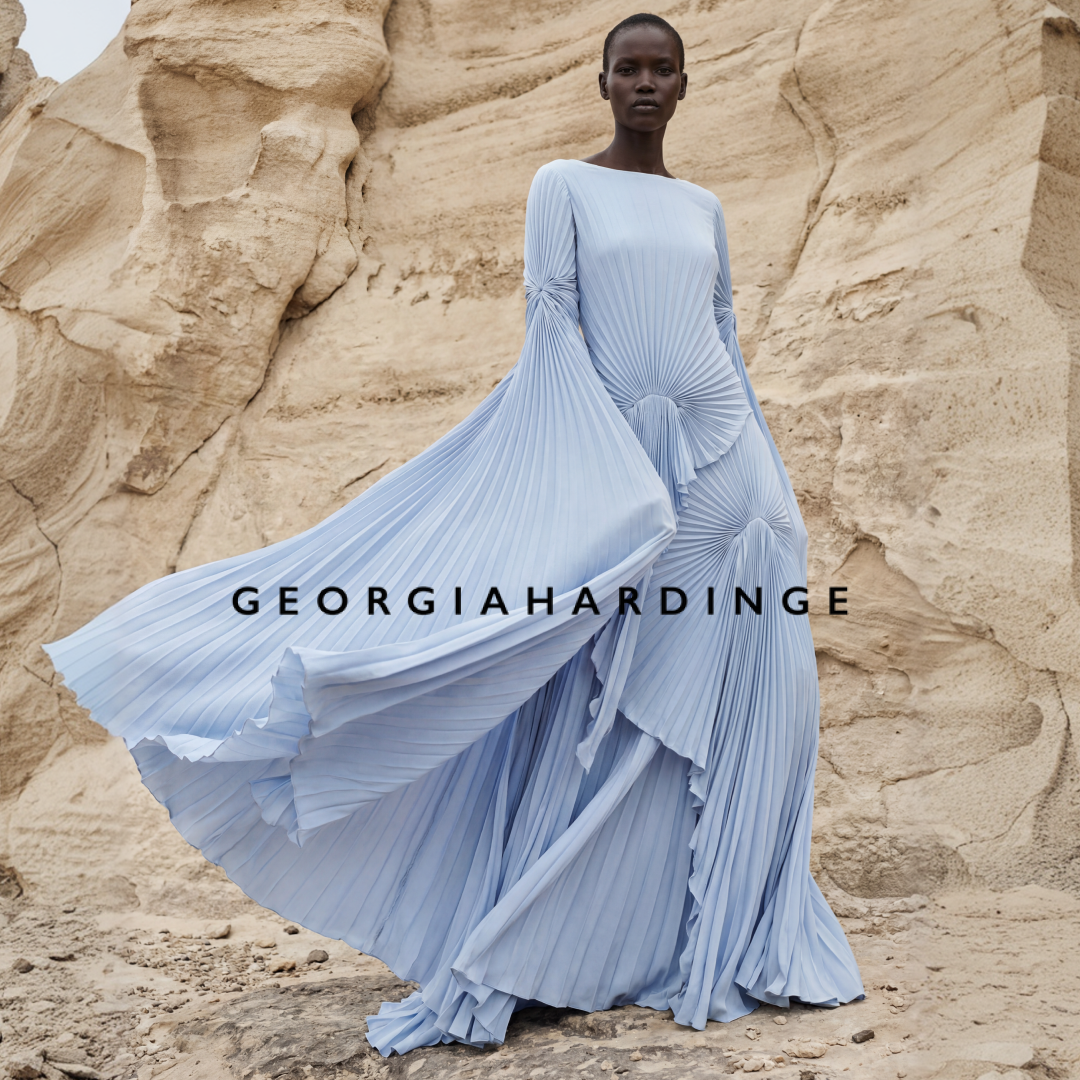 Waterfall Dress Floor Length