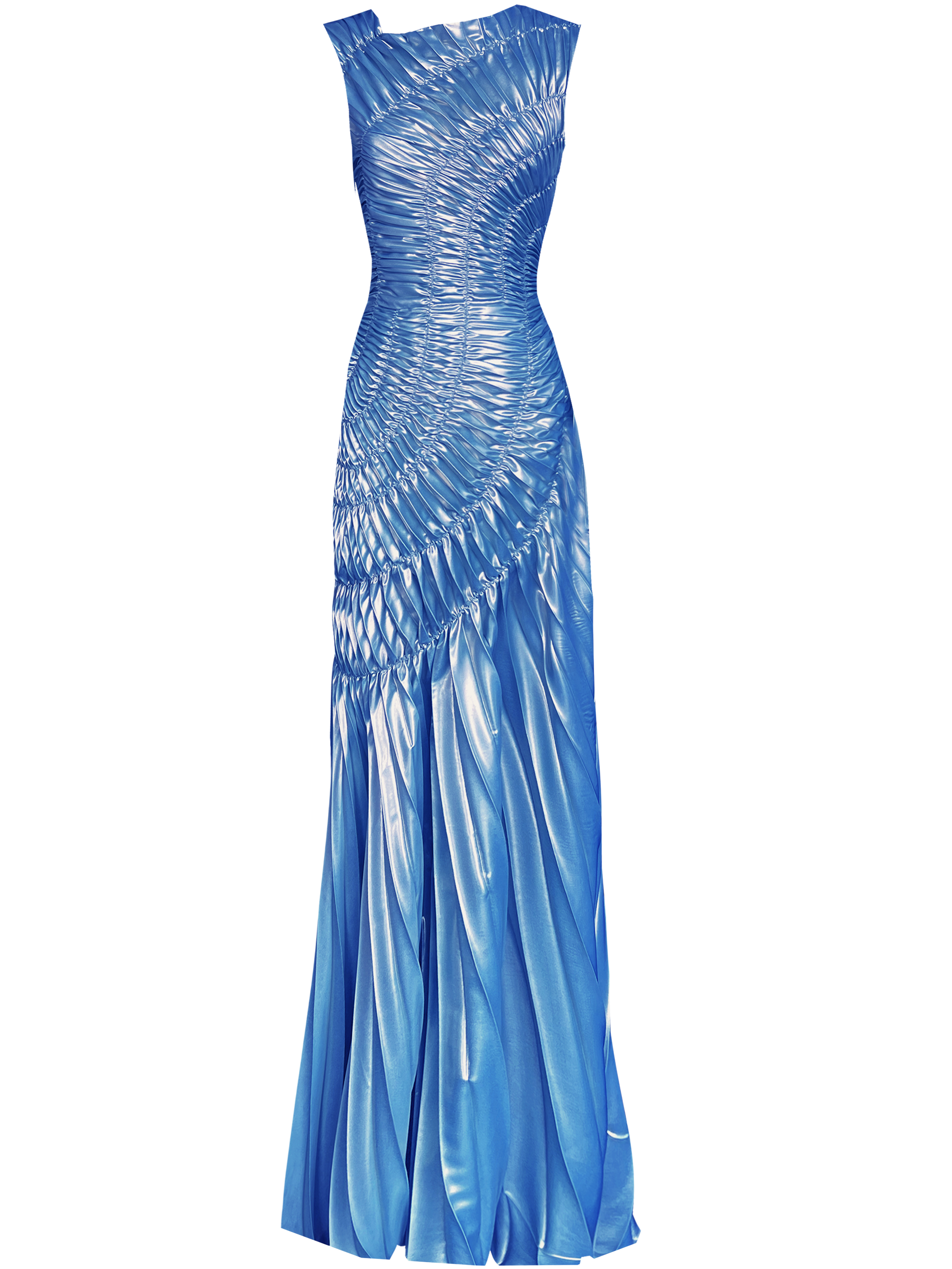 Fossil Dress Floor Length Metallic