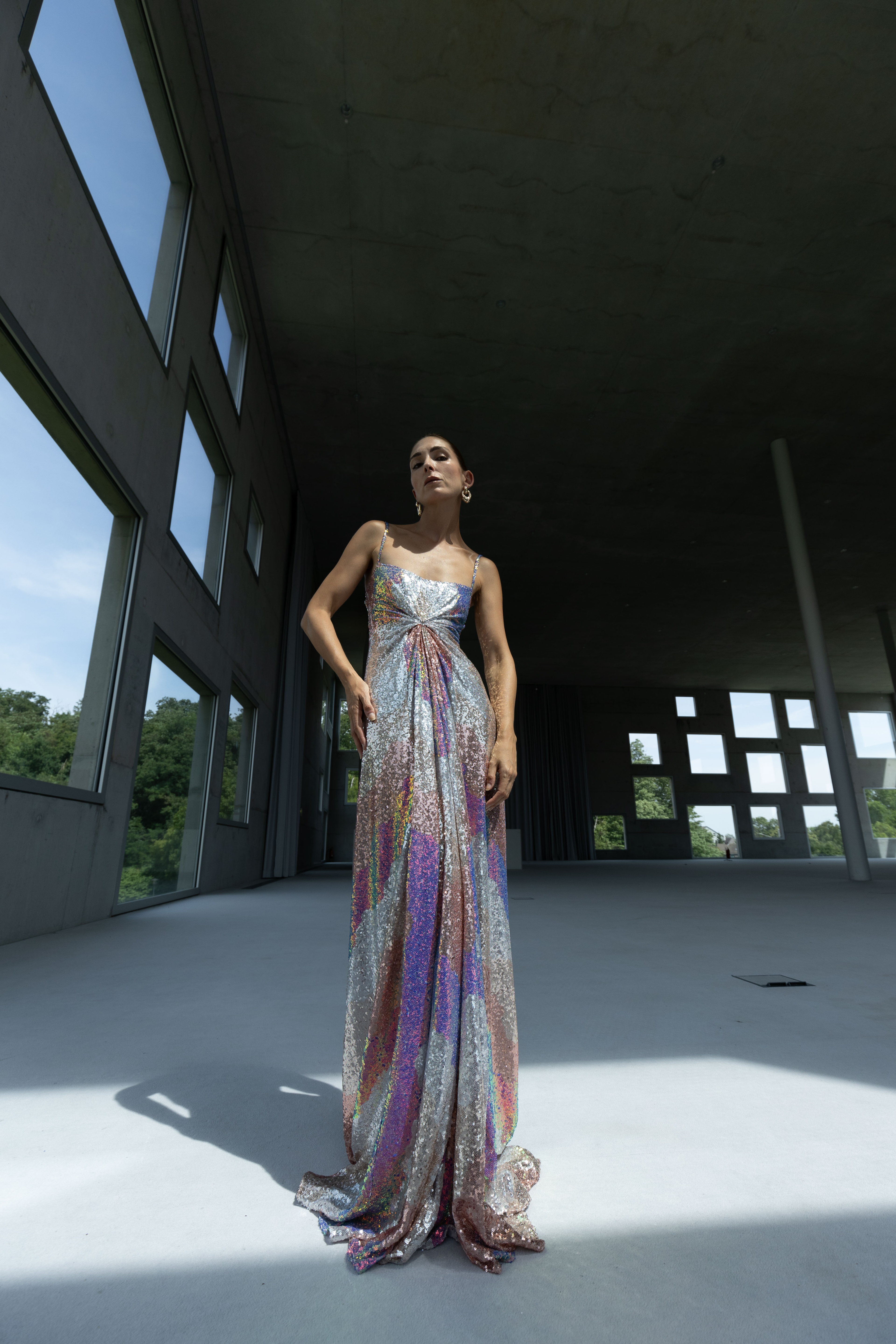 Helios Dress Floor Length