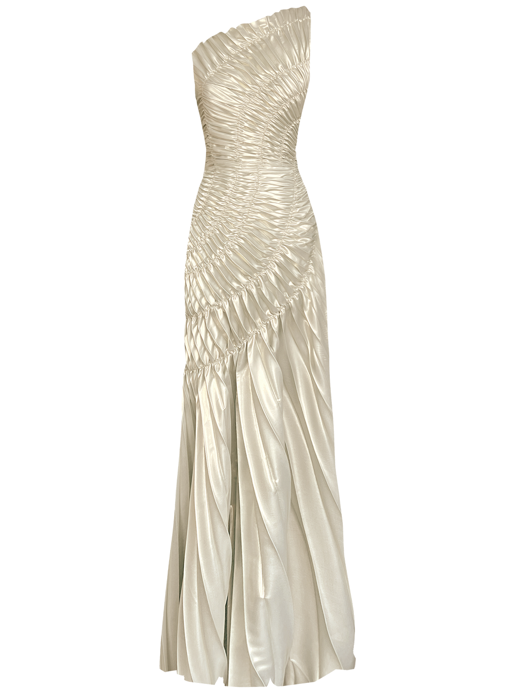 Impression Dress Floor Length Metallic