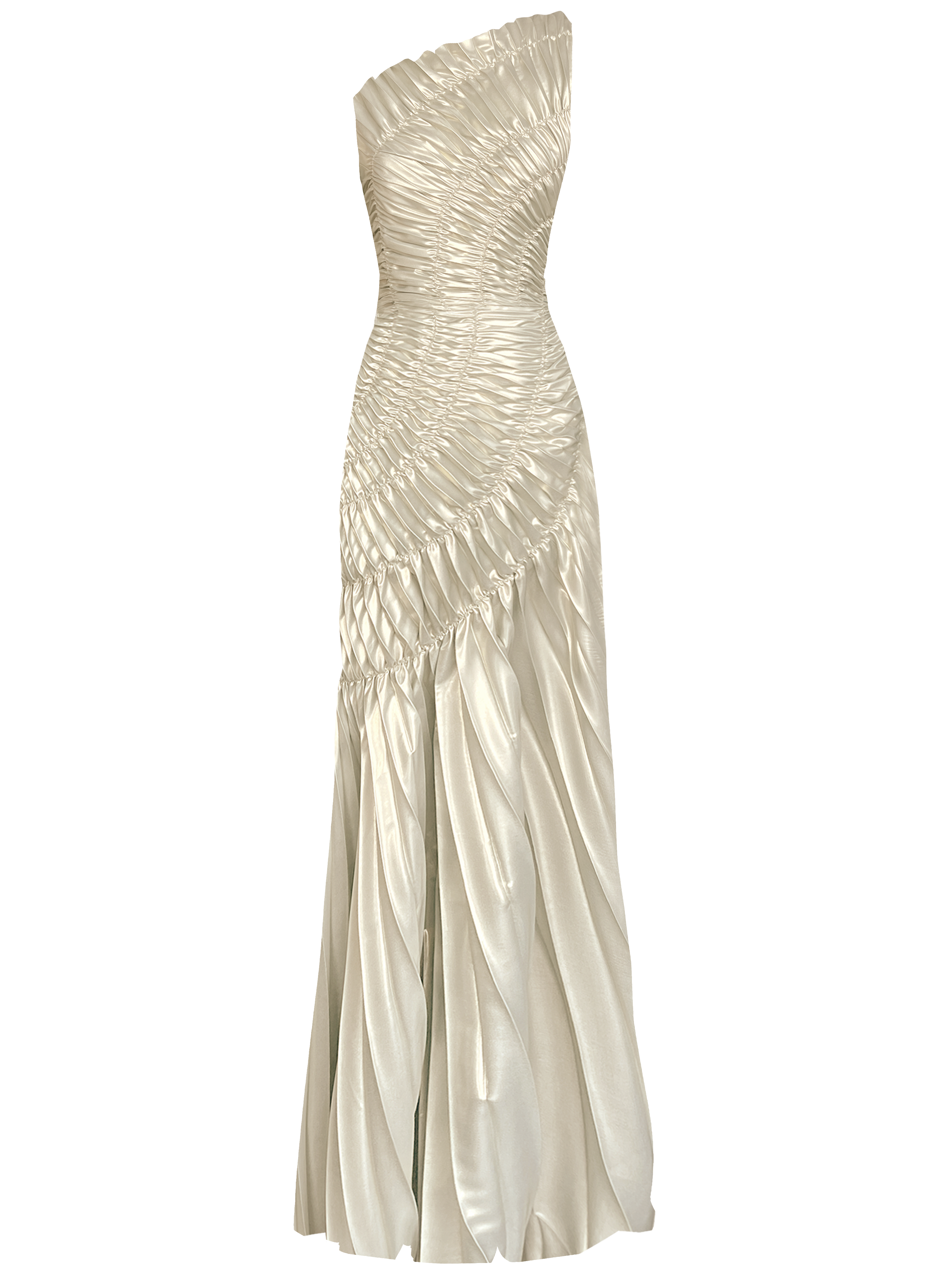 Impression Dress Floor Length Metallic