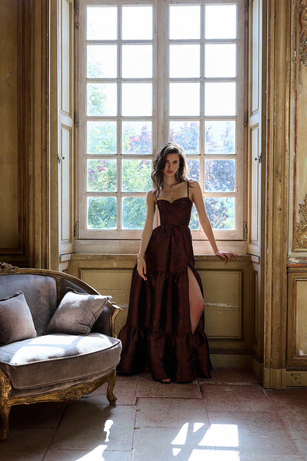 The Lucetta Dress in Andorra Baroque Floral