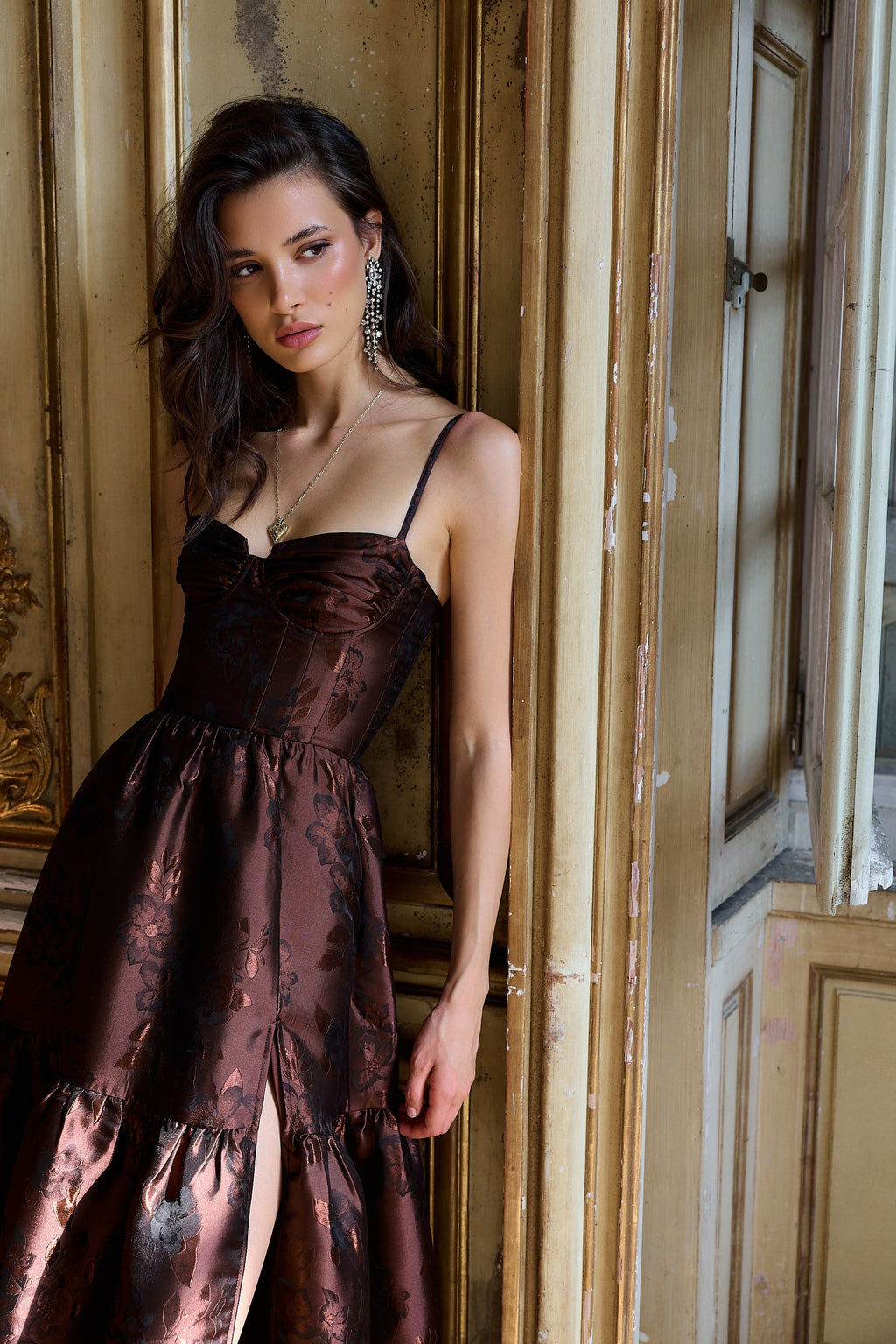 The Lucetta Dress in Andorra Baroque Floral