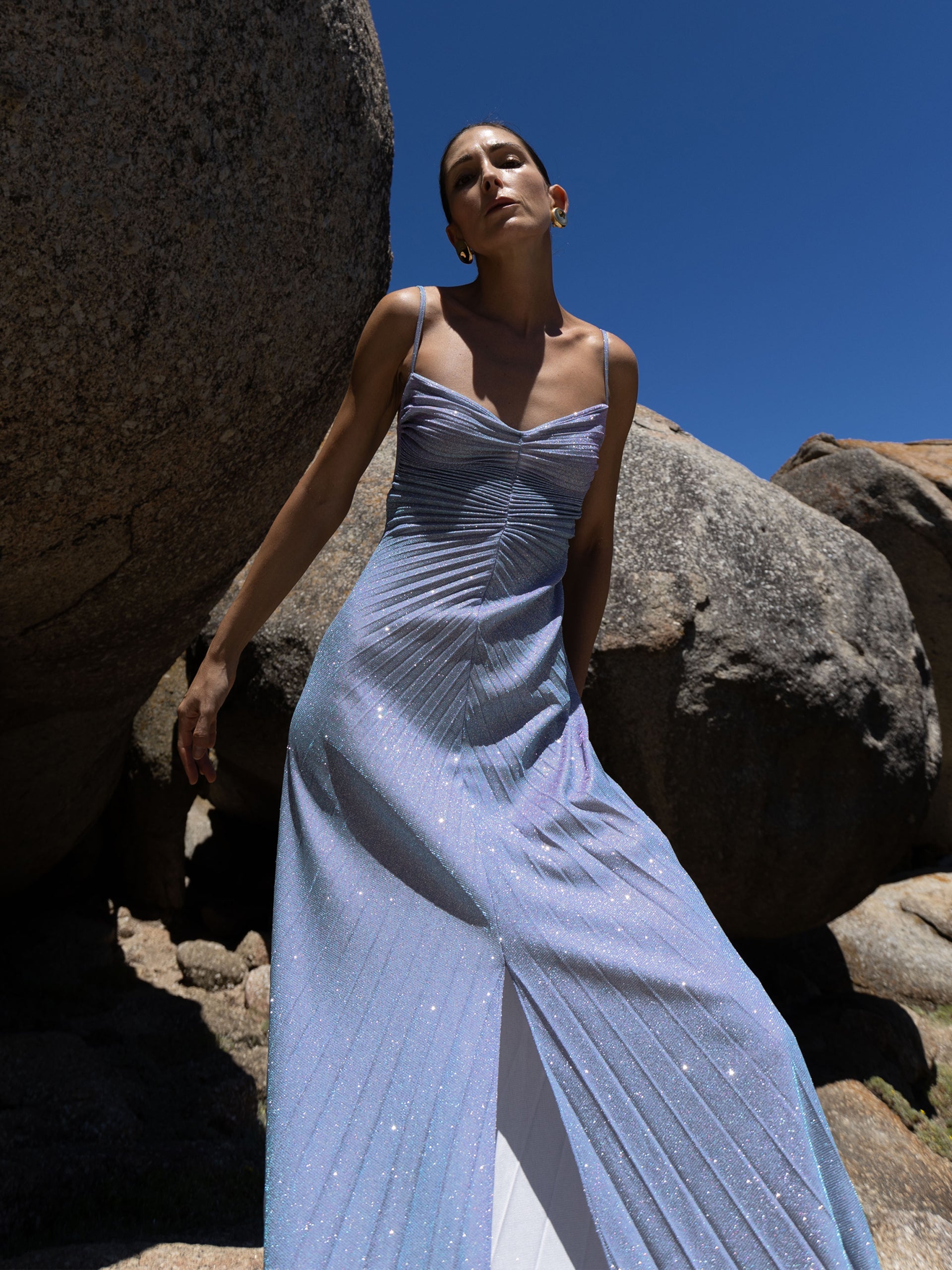 Relic Dress Metallic