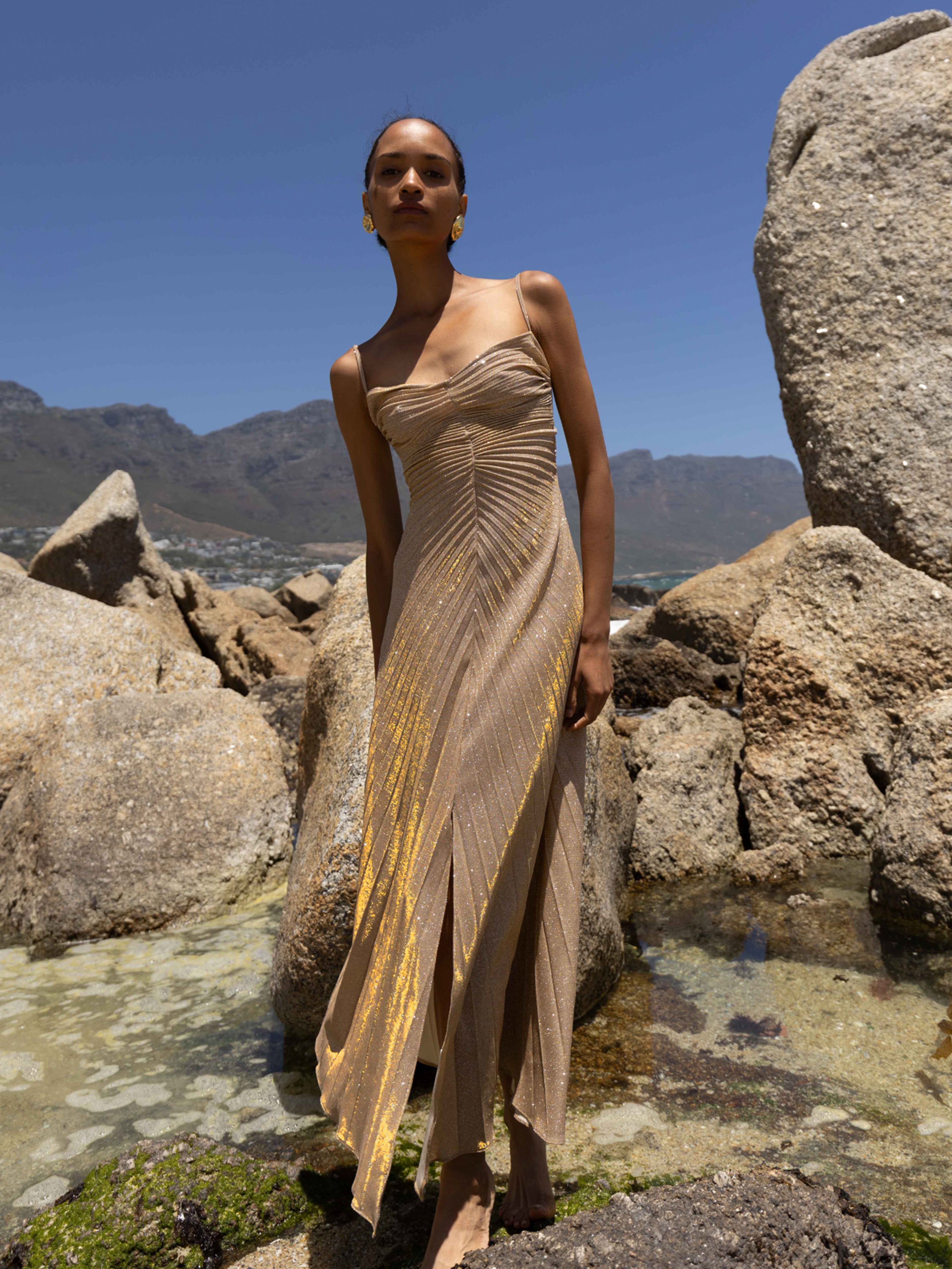 Relic Dress Metallic