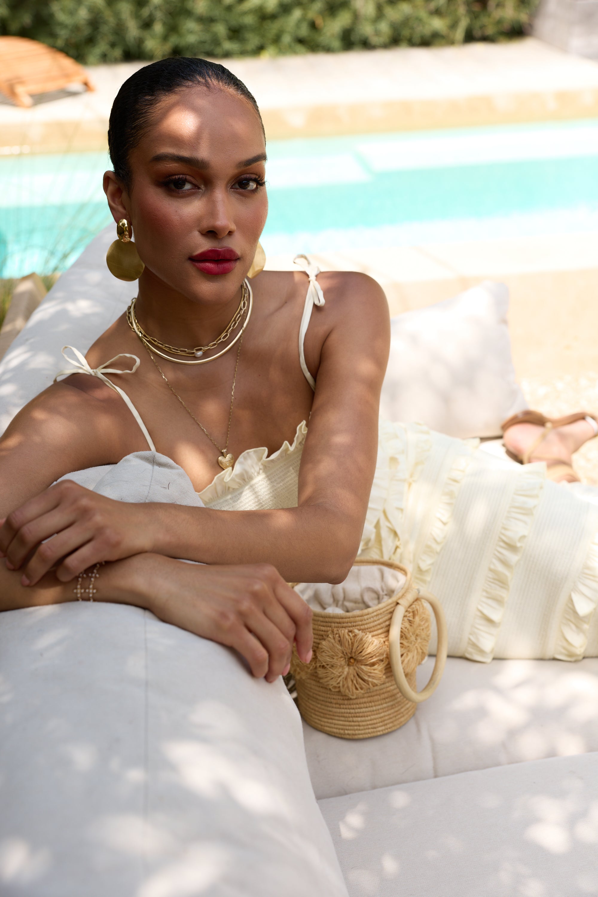 The Lily Dress in Transparent Yellow
