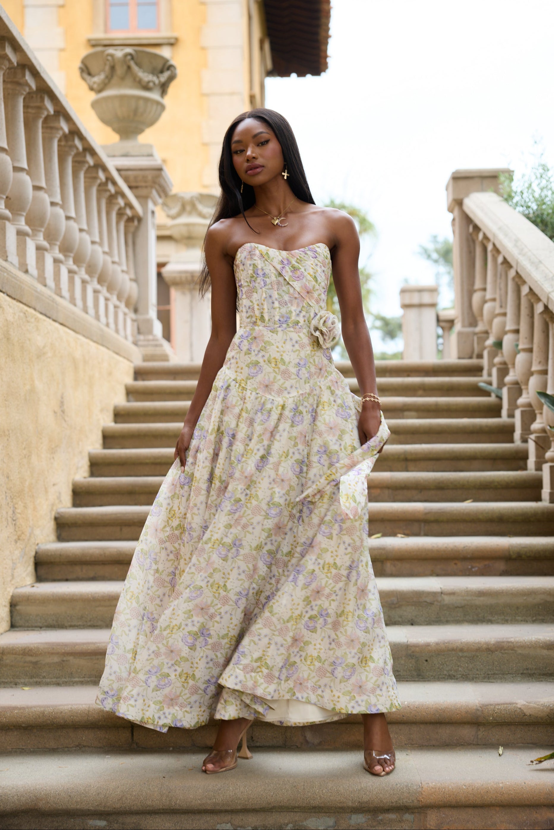 The Rosamund Dress in Cordoba Print