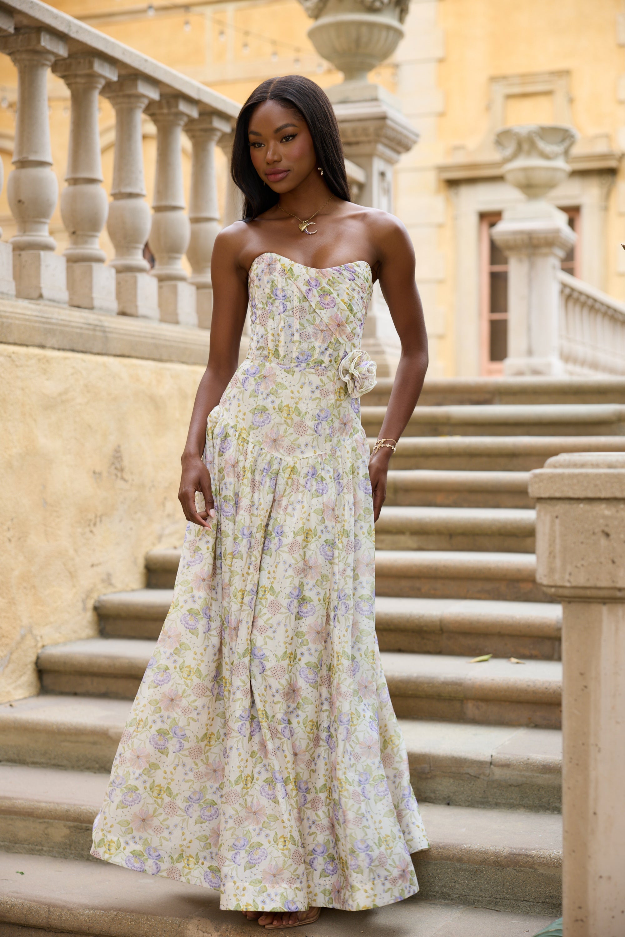 The Rosamund Dress in Cordoba Print