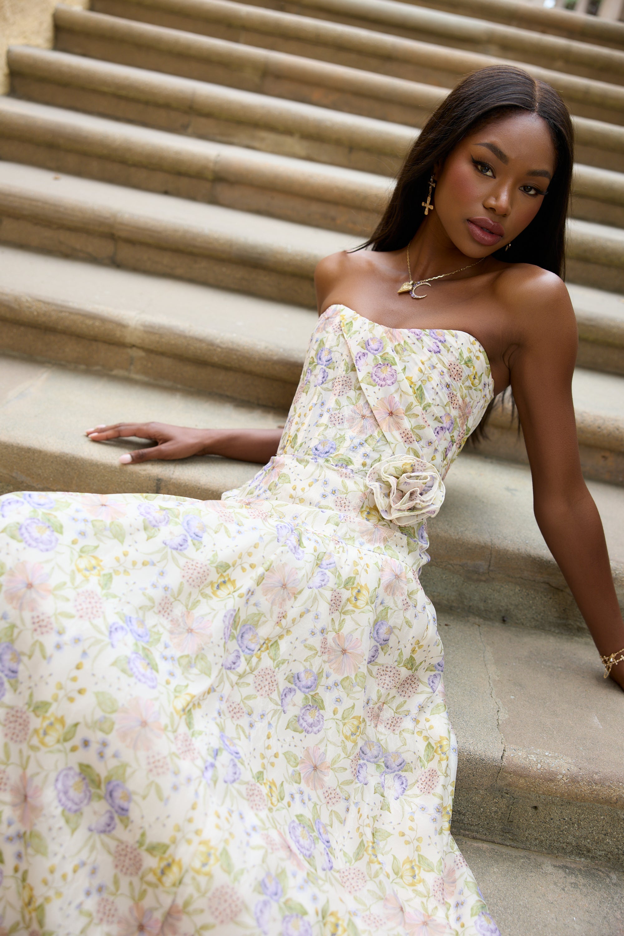 The Rosamund Dress in Cordoba Print