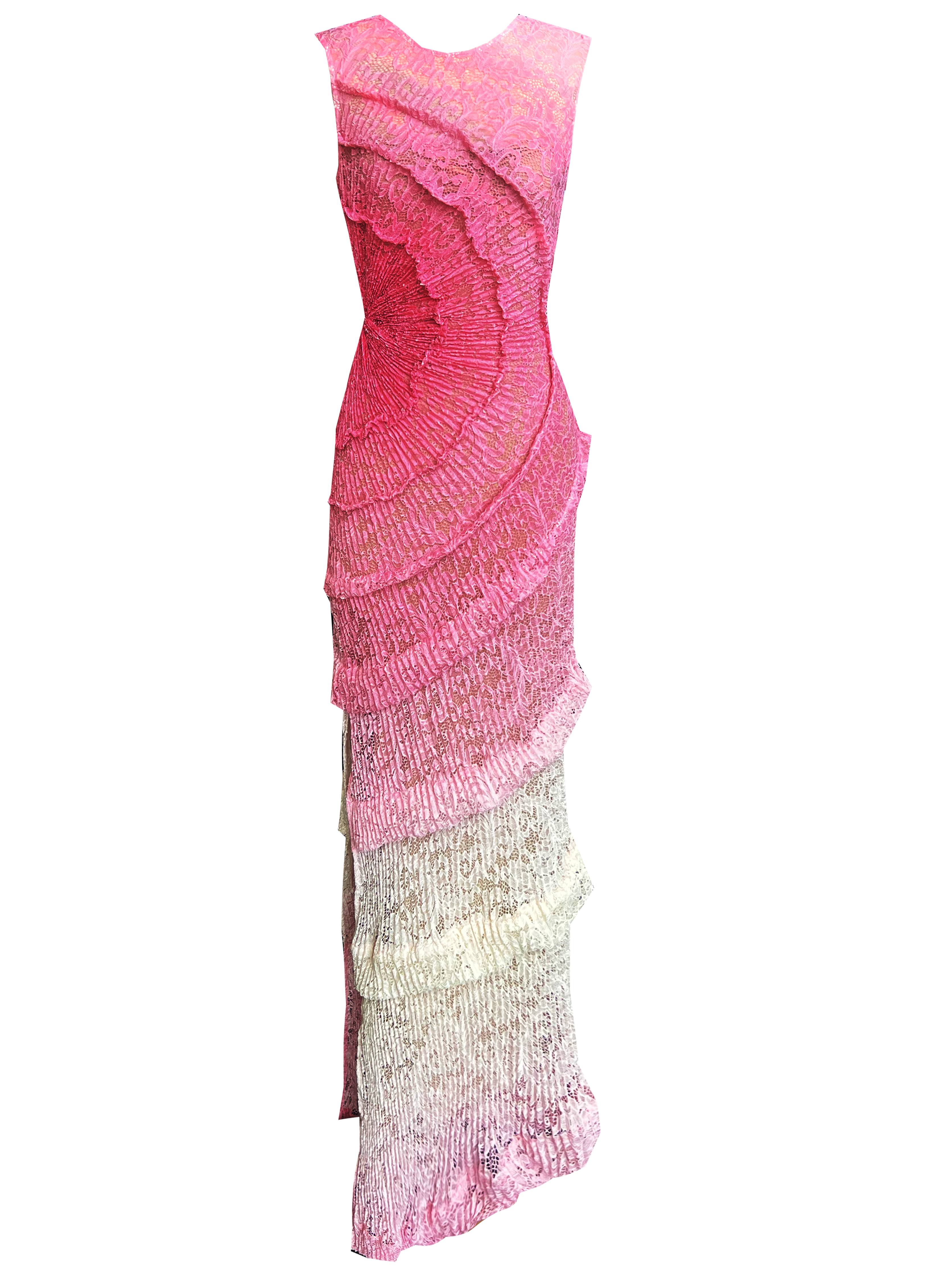 Spiral Dress Floor Length