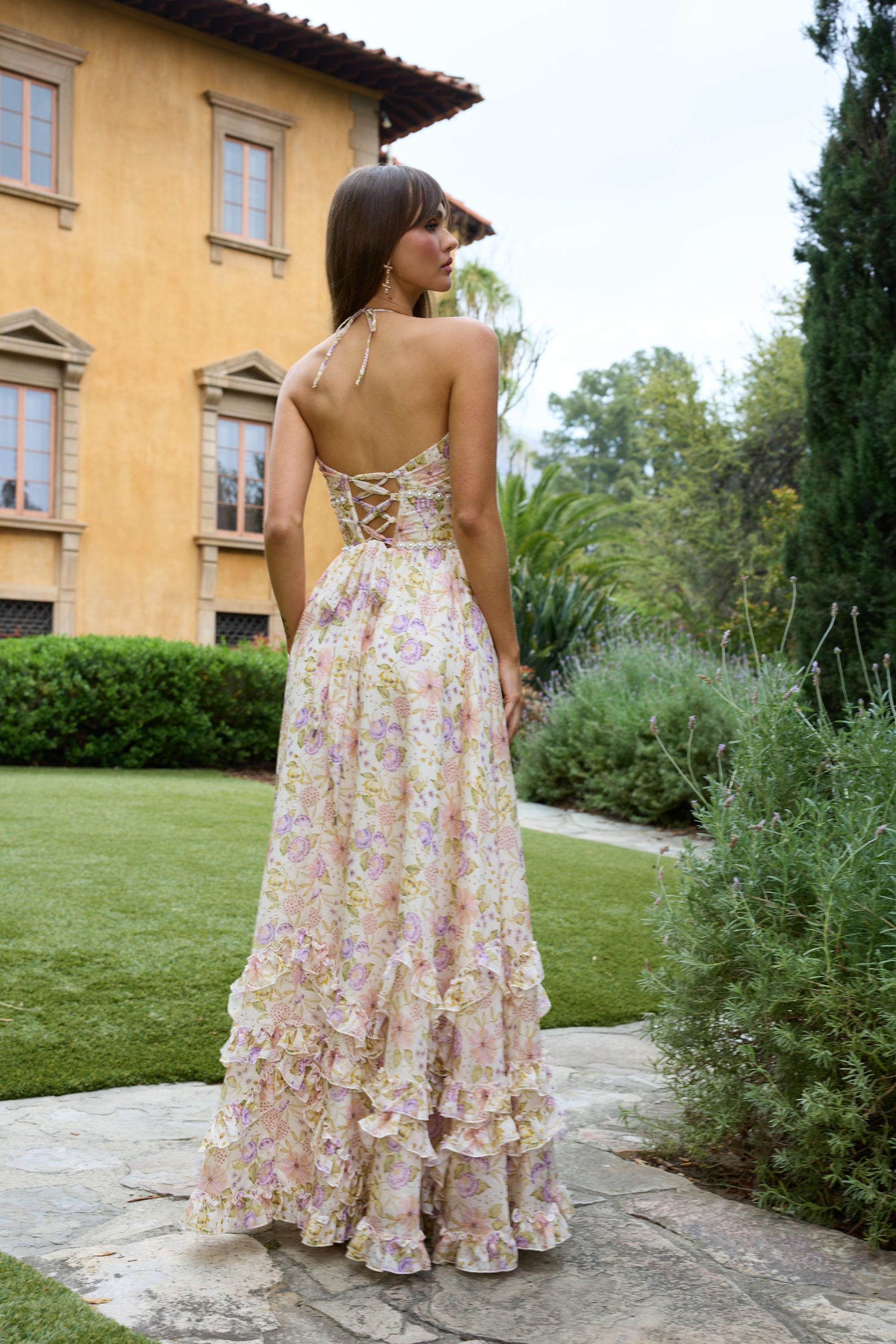 The Scarlette Dress in Cordoba Print