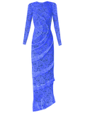 Spiralite Dress Floor Length