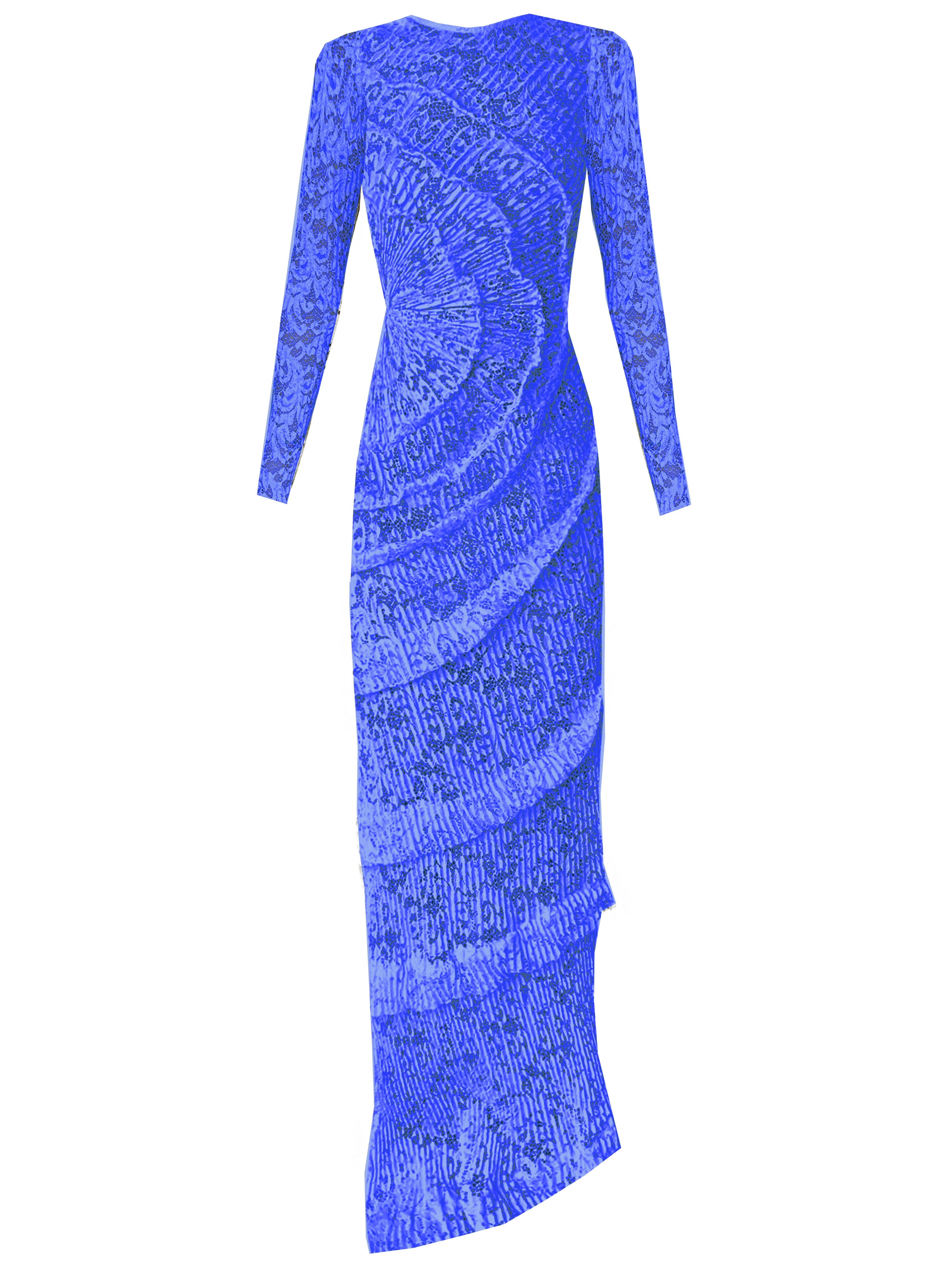 Spiralite Dress Floor Length