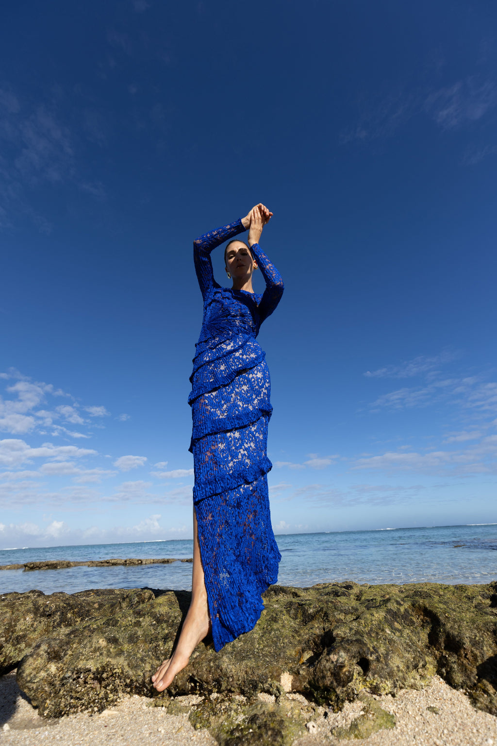 Spiralite Dress Floor Length