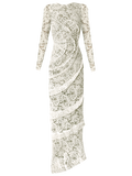 Spiralite Dress Floor Length