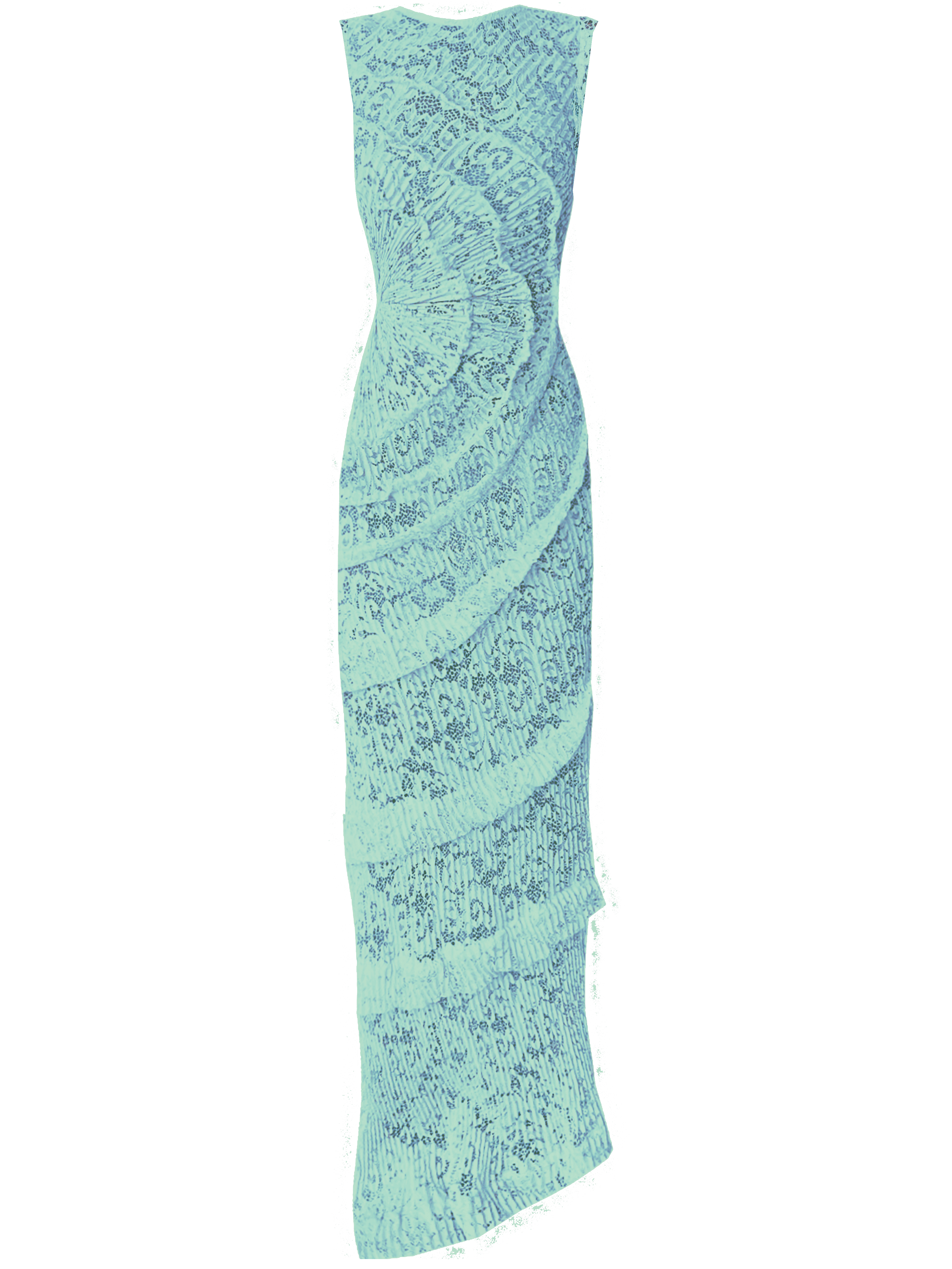 Spiral Dress Floor Length