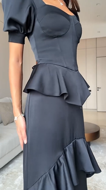 Sweetheart Neckline Corset Back Formal Gown