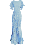 Cascade Dress Floor Length