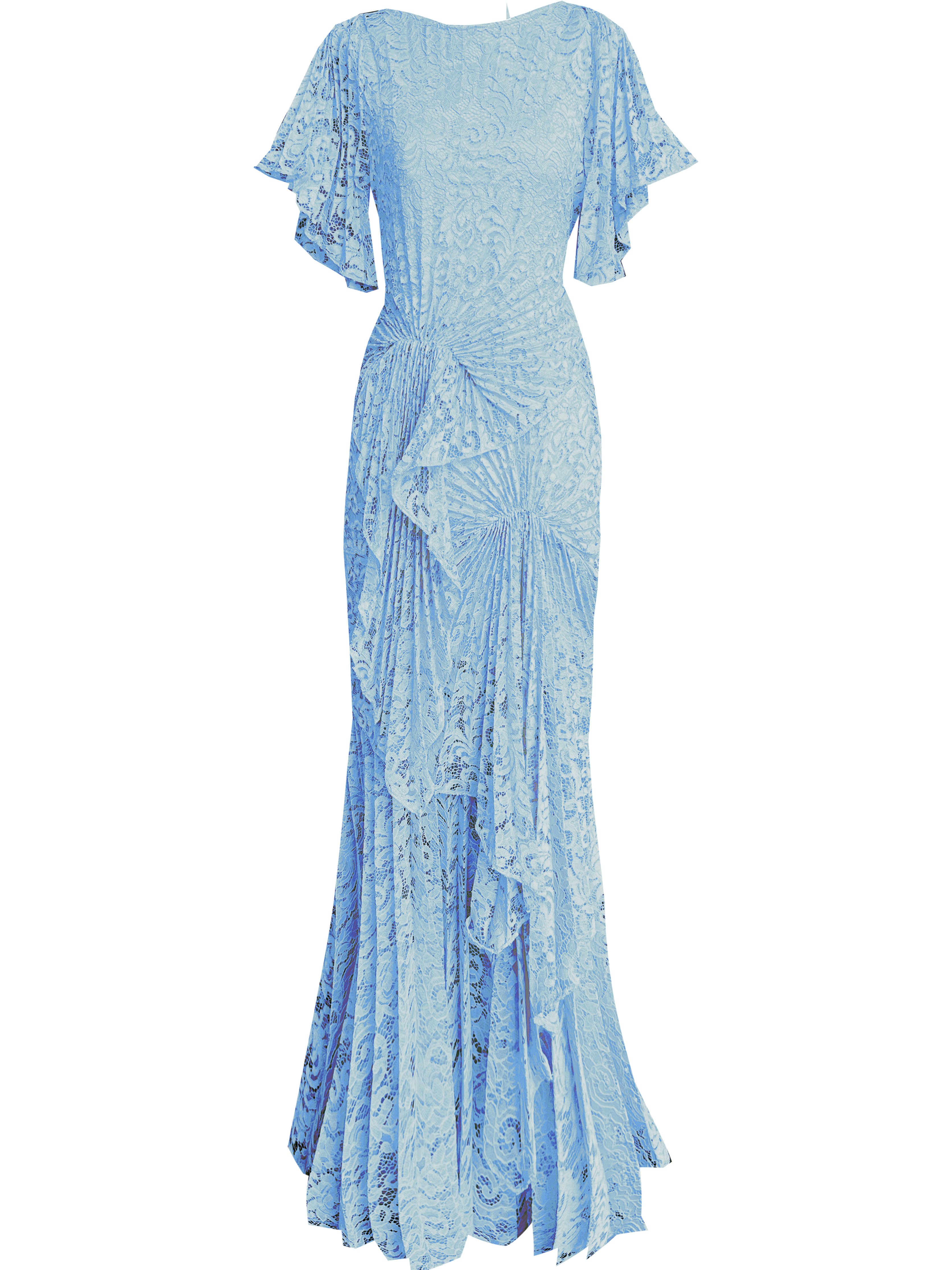Cascade Dress Floor Length