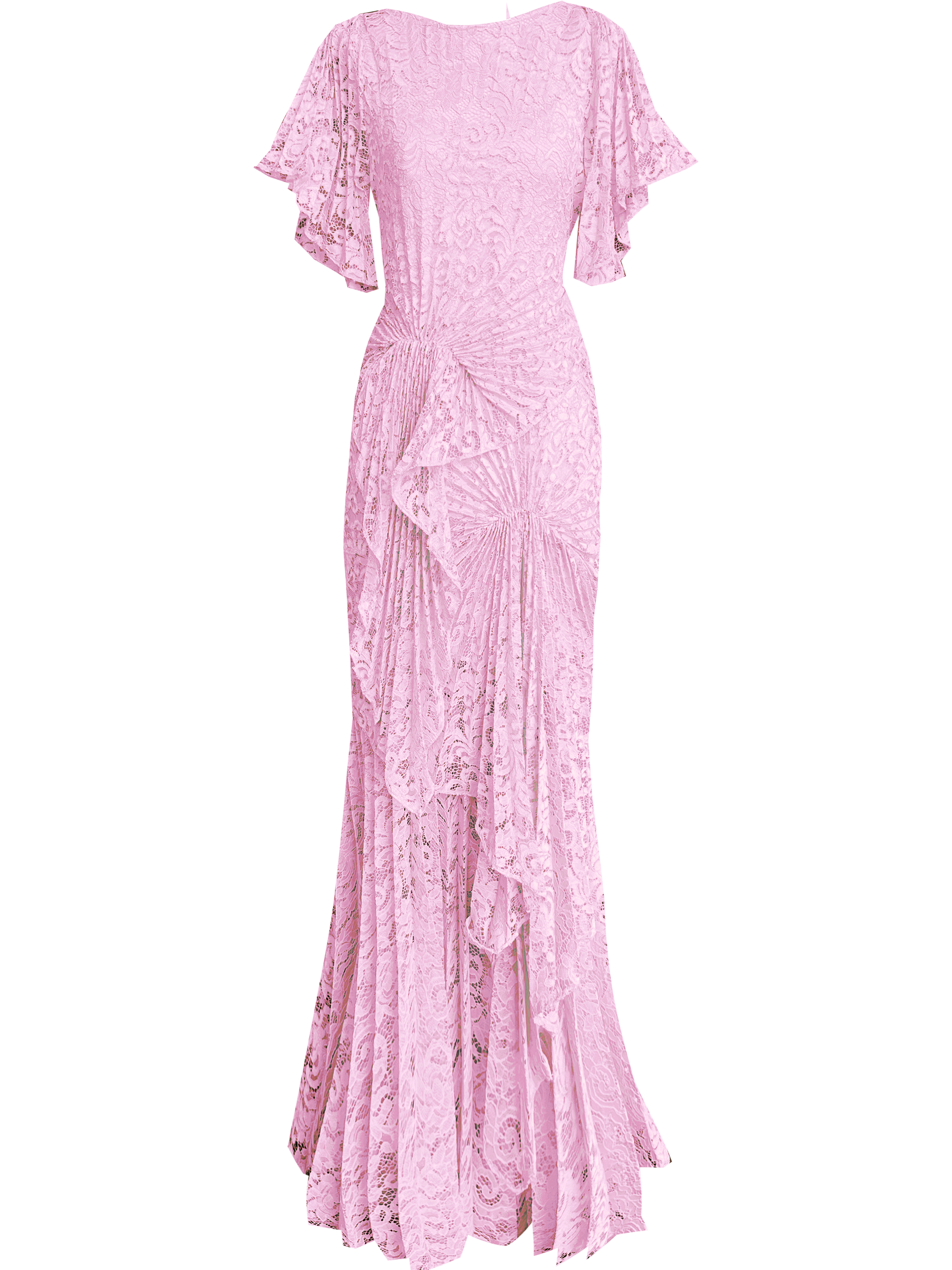 Cascade Dress Floor Length