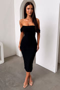 Lucinda Midi Dress - Black