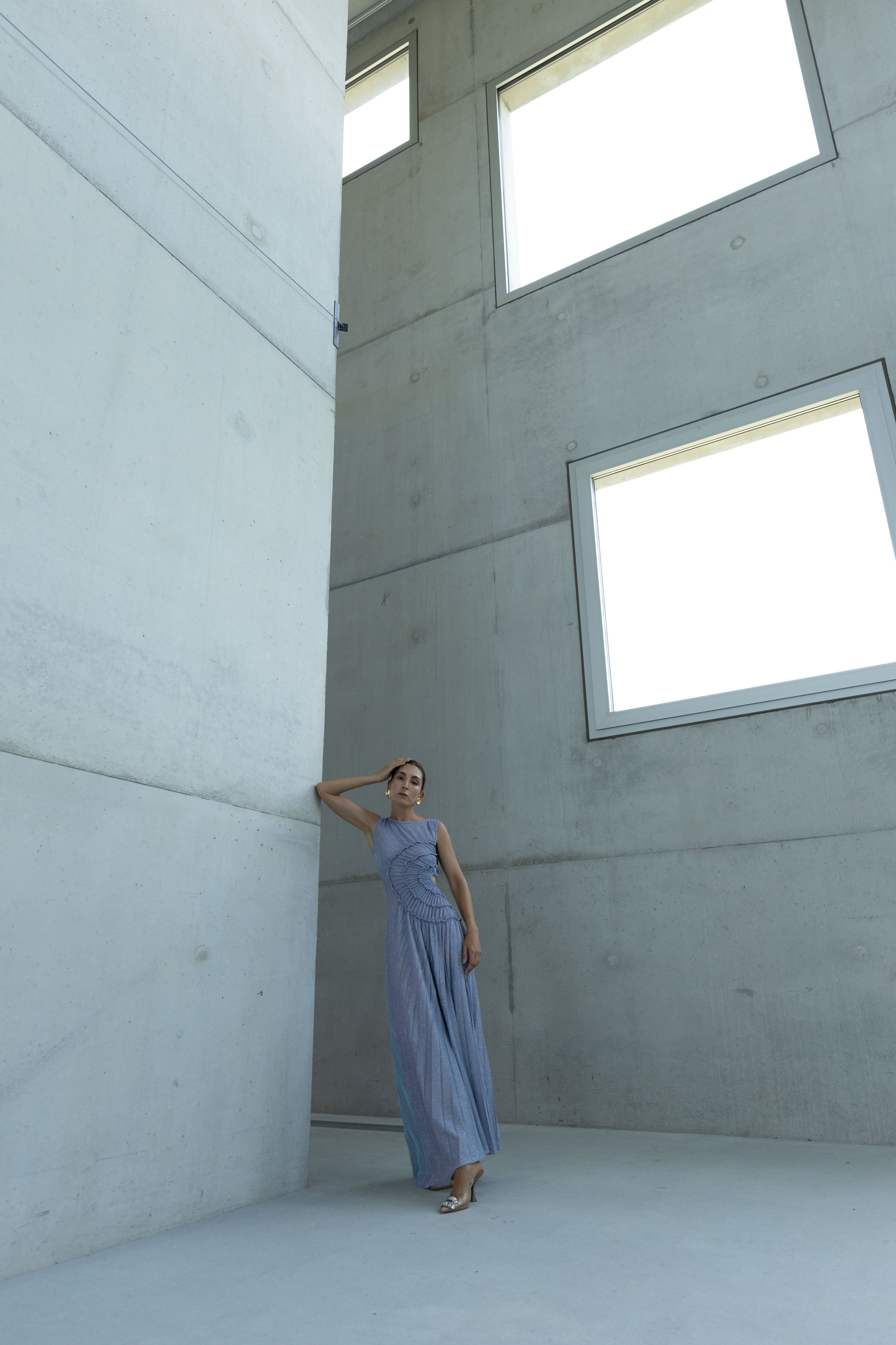 Solar Dress Floor Length
